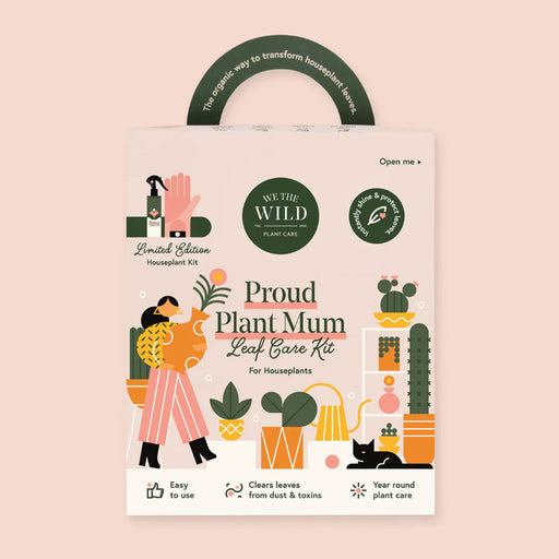 we the wild plant proud mum leaf care kit