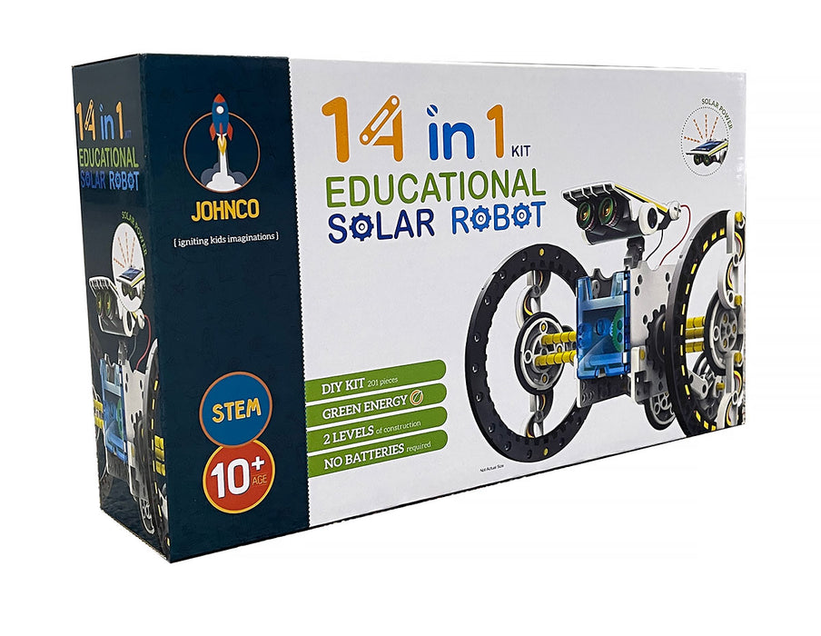 Johnco: 14 in 1 Educational Solar Robot