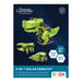 Australian Geographic 3-in-1 Solar Robo Kit packaging with dinosaur model on a blue background