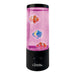 Pink cylindrical lamp with fish illustrations on a white background, featuring the Australian Geographic brand.