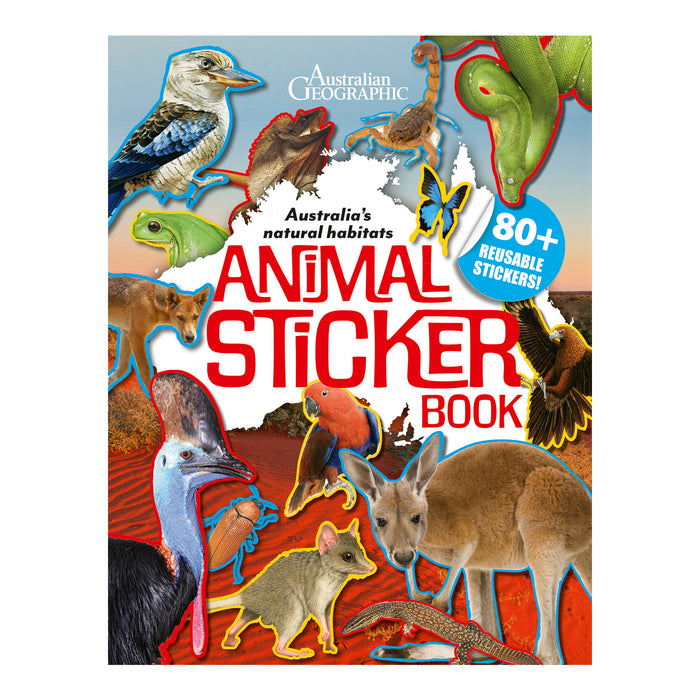 Australia's Natural Habitats Animal Sticker Book