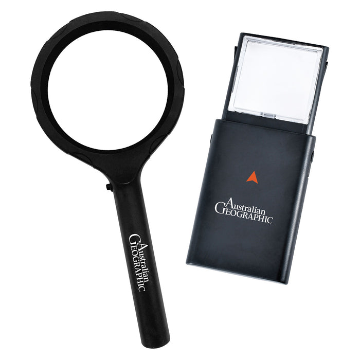 Australian Geographic LED & Mini Magnifier Duo