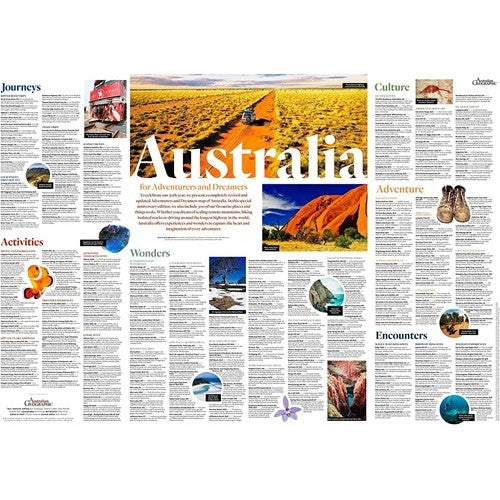 Australian Geographic Adventurers & Dreamers Puzzle 