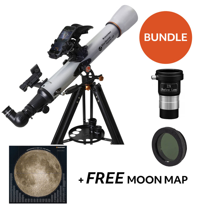 Celestron Starsense Explorer lT 70AZ Moon Bundle