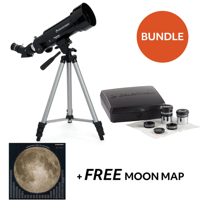 Celestron Travel Scope 70 with Backpack Bundle