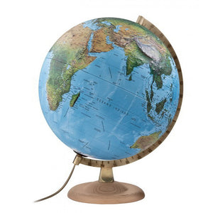 Classic R4 Relief Physical - Political World Globe