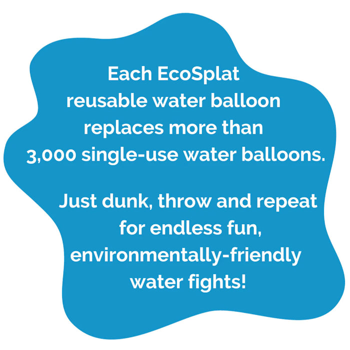 EcoSplat Reusable Water Balloons - 4 pcs