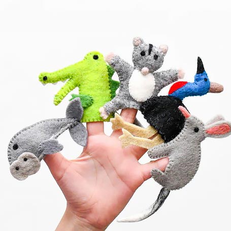 Australian animals C - Finger Puppet Set