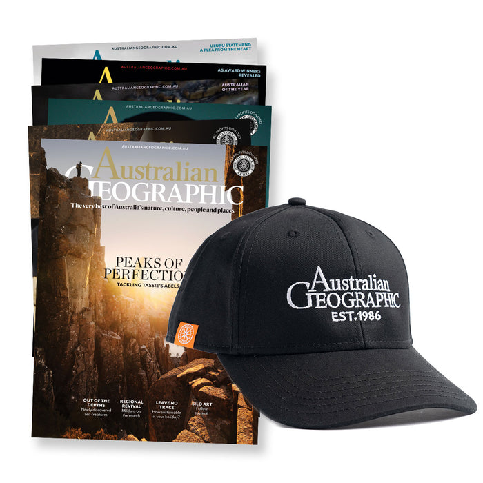 Australian Geographic 1 Year Gift Subscription + Cap