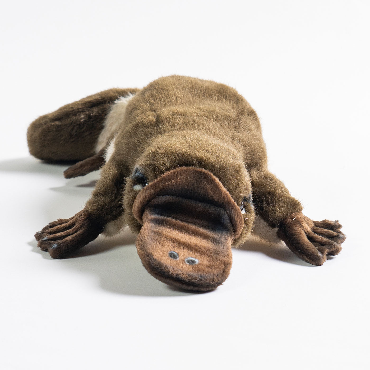 Hansa Platypus Puppet - 49cm - Soft Plush Toy | Australian Geographic