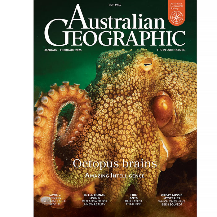 Australian Geographic Subscription 1 Year (6 issues + 2 Bonus) + Current Issue