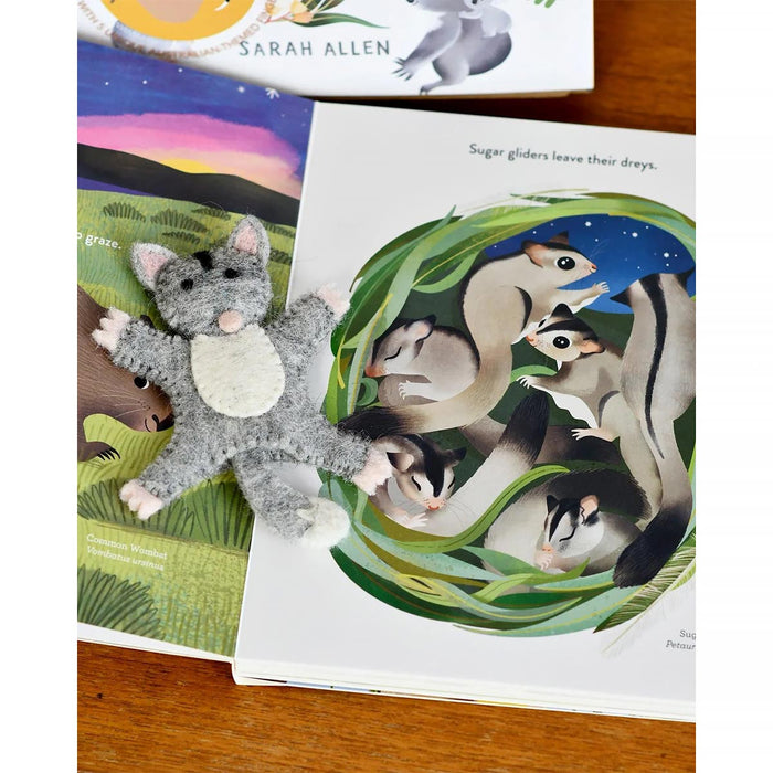 Jumping Joeys Finger Puppets and Book Set by Sarah Allen