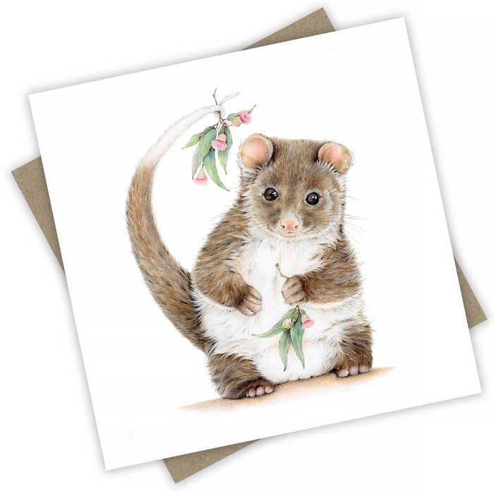 Banjo the Ringtail Possum Greeting Card from PopcornBlue