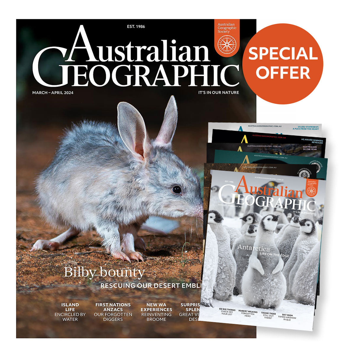Australian Geographic Magazine Gift Subscriptions