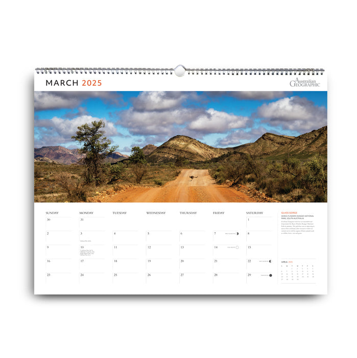 Australian Geographic Panorama Calendar 2025