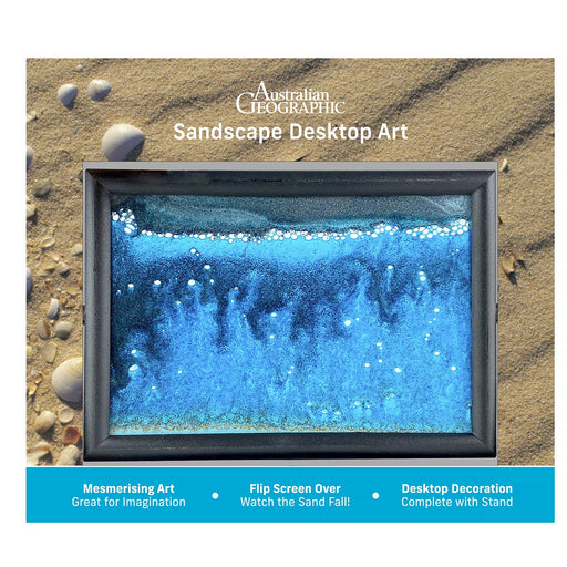 Sandscape Desktop Art - Blue