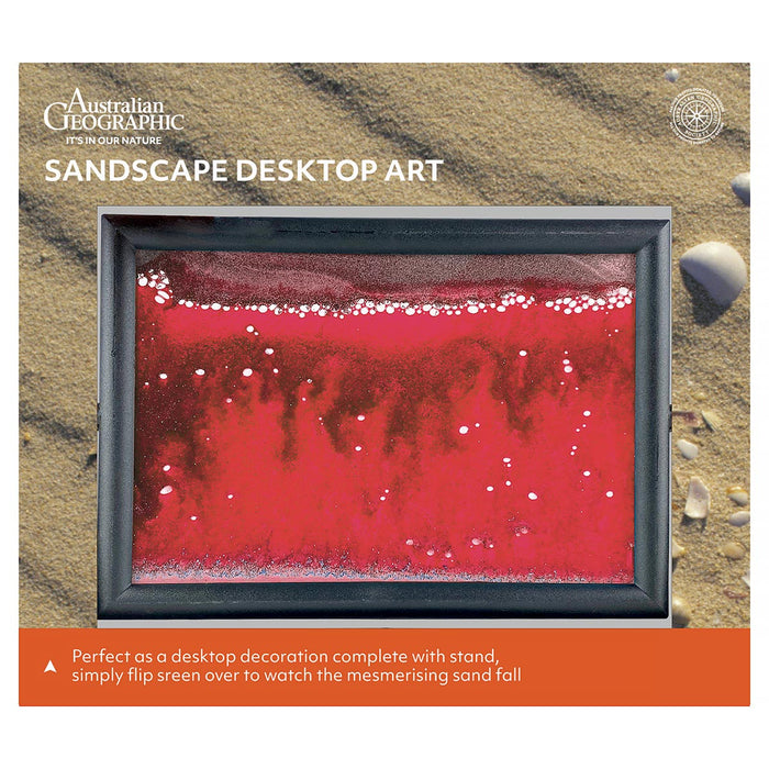 Australian Geographic Sandscape Desktop Art - Red