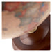 close up of a world globe