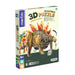 3D puzzle box for an adjustable Stegosaurus model on a white background