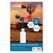 Australian Geographic magazine cover featuring a wind speed anemometer kit with a white bottle, black and red cups, and a windmill photo on a sunset background. Text reads 'Build Your Own Anemometer' and 'Ages 8+'.
