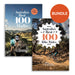 Two books titled 'Australia's Best 100 Walks' and 'Australia's Best 100 Bike Rides' by Australian Geographic, with a 'Bundle' label.
