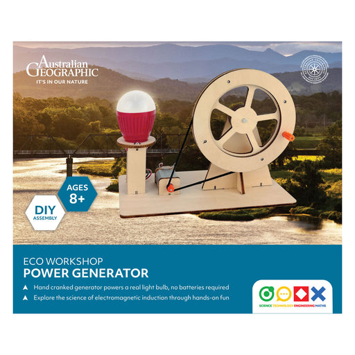 Australian Geographic DIY Eco Workshop Power Generator