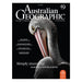 Australian Geographic magazine cover featuring a close-up photograph of a pelican on a black background, with the masthead 'Australian Geographic' in large white letters and issue/date text including 'September - October 2026' and '40 years'.