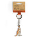 Kangaroo keychain on a white background with Australian Geographic packaging.