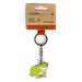 Green frog keychain on a brown card with 'Australian Geographic' branding