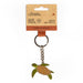 Turtle keychain on a cardboard card with 'Australian Geographic' branding