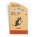 Bilby pin on Australian Geographic packaging with nature donation message