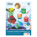 Front of the Australian Geographic Ultimate Science Experiment Kit box, showing colorful science project visuals and product imagery on a white and blue background.