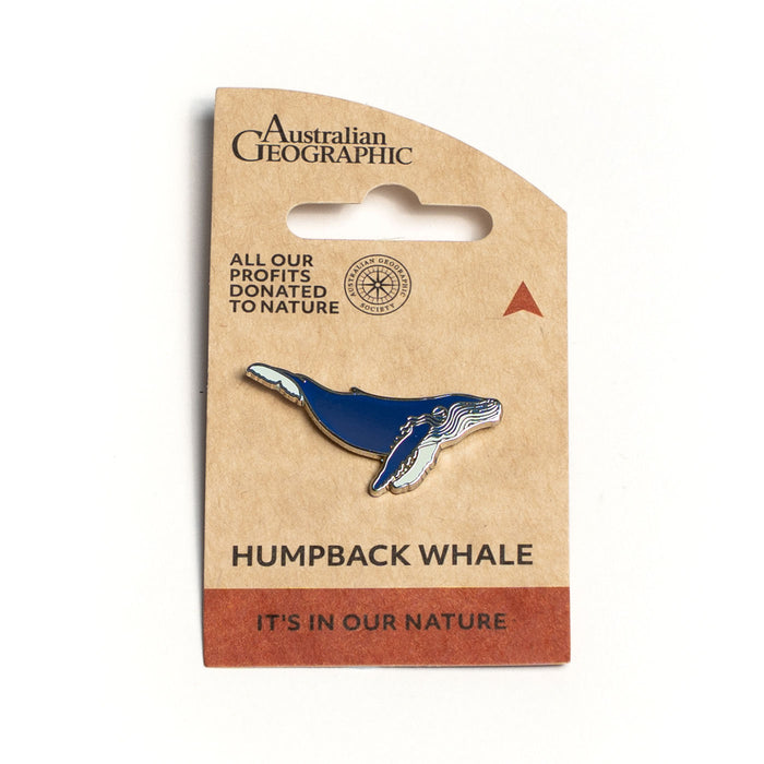 Australian Geographic Humpback Whale Pin