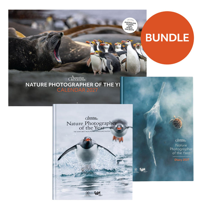 Shop the Australian Geographic Nature Photographer of the Year Collection online and get the calendar, diary and book
