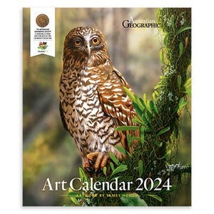Australian Geographic Society Art Calendar 2024