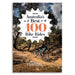 Book cover of 'Australia's Best 100 Bike Rides' by Australian Geographic with two cyclists on a trail.