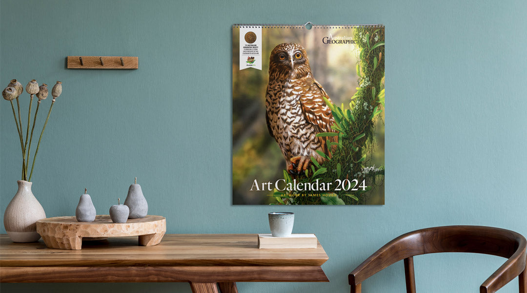 australian geographic art calendar 2024