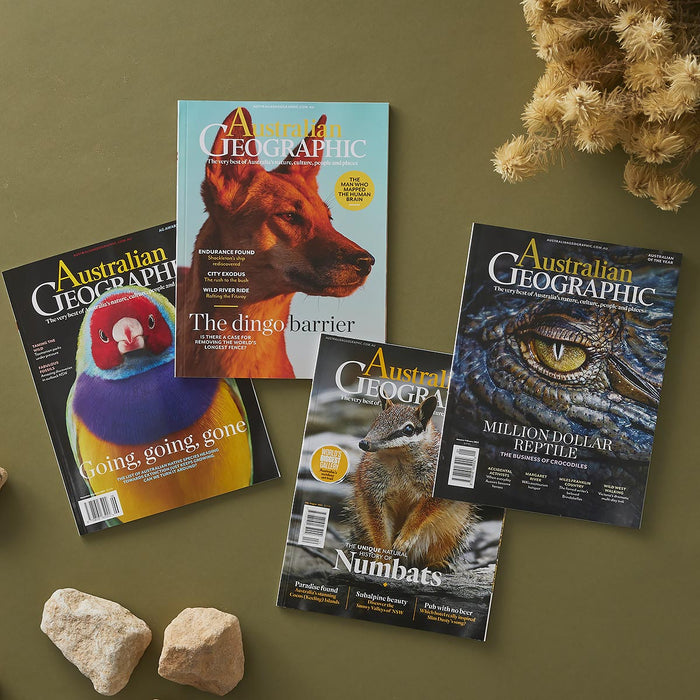 Australian Geographic Magazine 6 issues (1 year) Subscription PLUS Free Gift