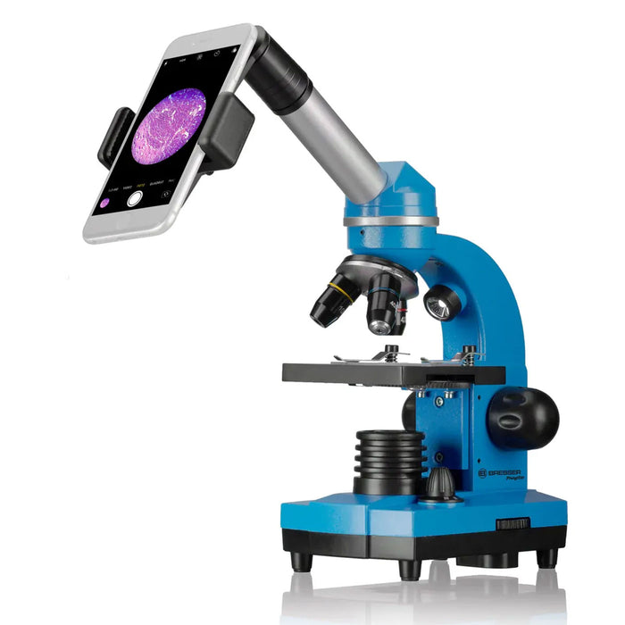 Bresser Junior Biolux Student Microscope - Blue