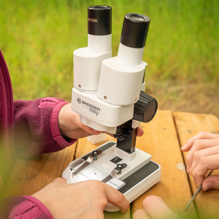 Bresser Junior Incident and Transmitted Microscope 50x