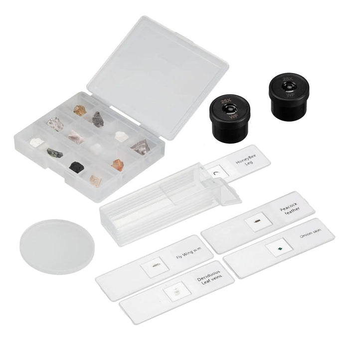 Bresser Junior Incident and Transmitted Microscope 50x