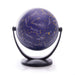 Globe with star constellations on a white background