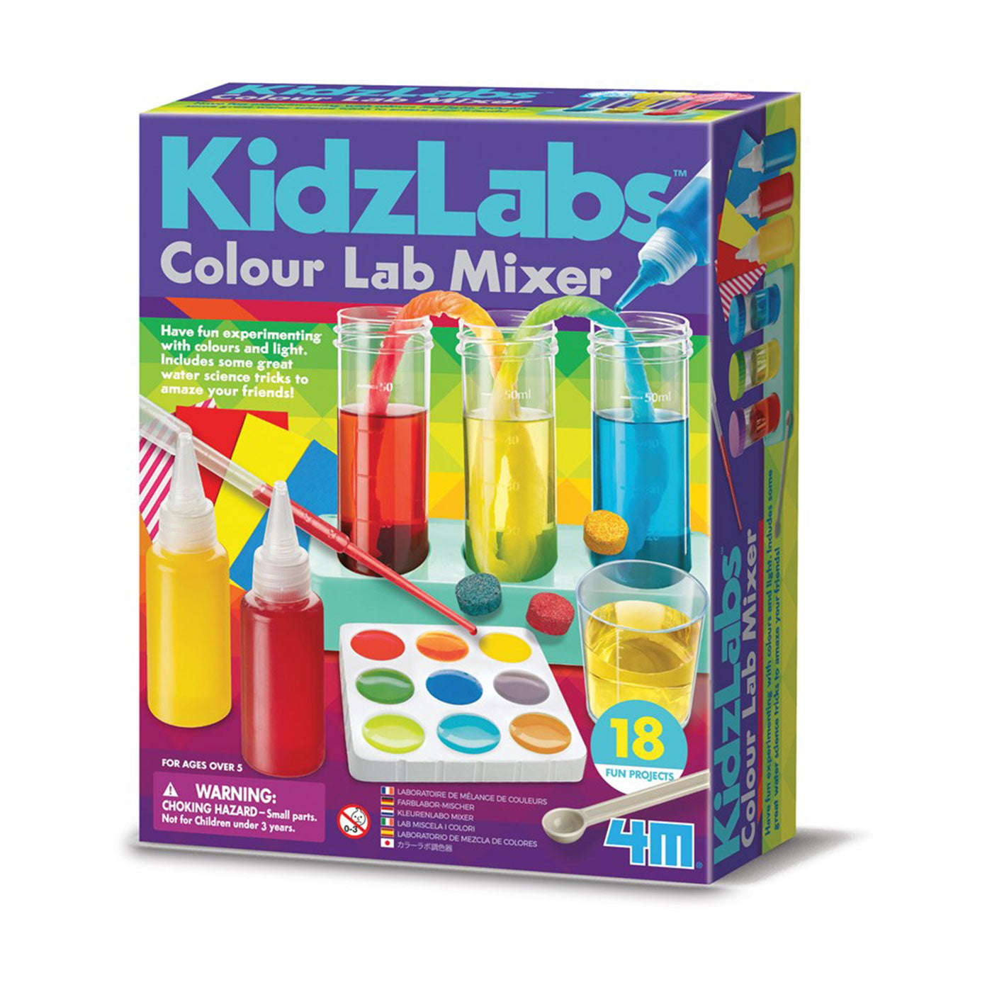 Sumulas Color Lab 4M: KidzLabs - Colour Lab Mixer — Australian Geographic