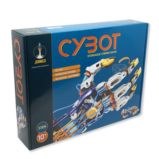 JOHNCO Cybot hydraulic cyborg hand kit packaging on a white background
