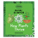 Book cover of 'Deadly Science: How Plants Thrive' by Australian Geographic on a green background.