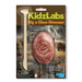 Packaging of KidzLabs Dig a Glow Dinosaur toy set with excavation tool and dinosaur egg.