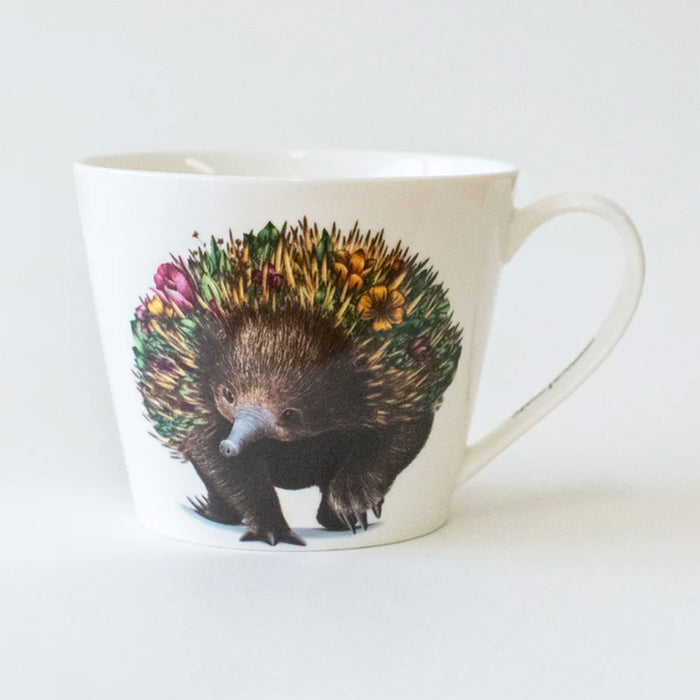 Marini Ferlazzo Mug & Coaster – Echidna Bushwalk