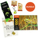 Frog-themed products including a book, puzzle, and keychain with 'Australian Geographic' branding.