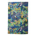Notebook cover with a colorful illustration of birds and foliage on a white background