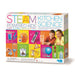 Box for 'Steam Powered Kids Kitchen Science' educational kit with colorful design and 4M branding.
